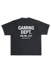 GAMING DEPT. T-SHIRT BLACK/WHITE